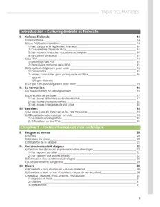 Le manuel du vol libre édition 2025 sommaire