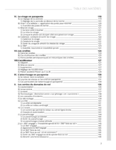 Le manuel du vol libre édition 2025 sommaire