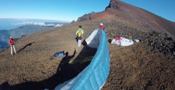 parapente à la réunion