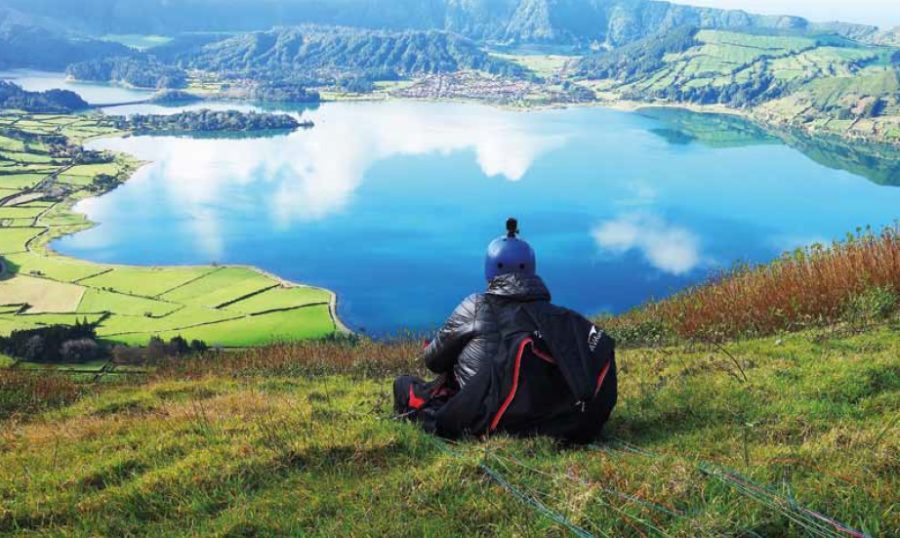 sao miguel site Parapente aux Açores