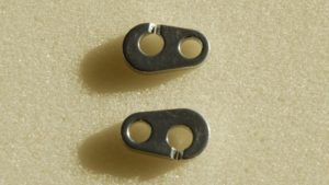 Crocs fendus (acier inoxydable ou alu) - avec ou sans Crofix