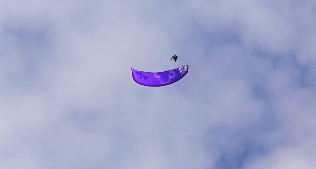 test homologation parapente air turquoise little cloud