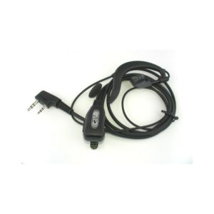 Oreillette avec micro cravate CRT PRO K pour radios CRT