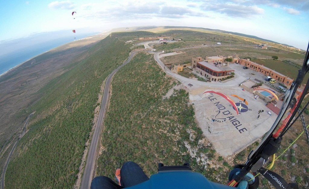 nid d'aigle parapente MAroc