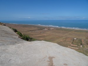 vue décollage parapente nid d'aigle maroc