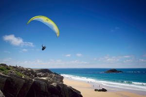 soaring parapente bord de mer