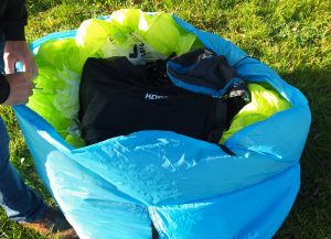 sac parapente Fast Pack pour loger aile et sellette