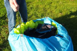 sac parapente Fast Pack 2 points de serrage