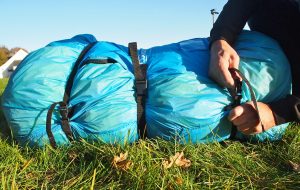 sac parapente Fast Pack 3 sangles de compression ajustables