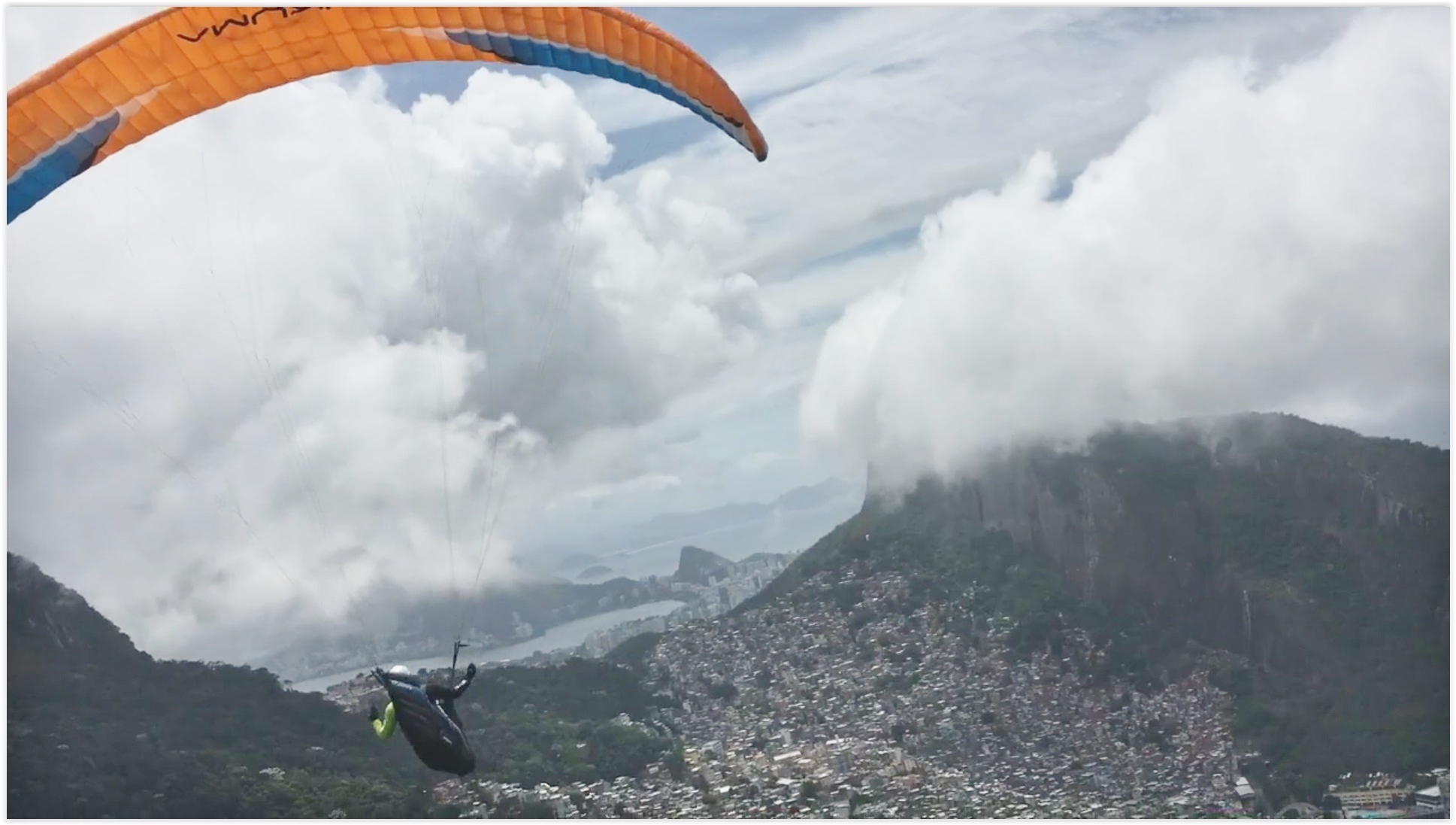 vol parapente rédempteur