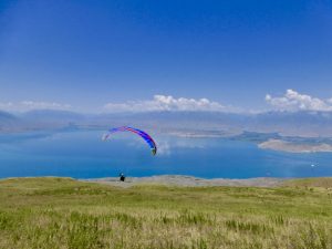 parapente au Kirghizistan 1