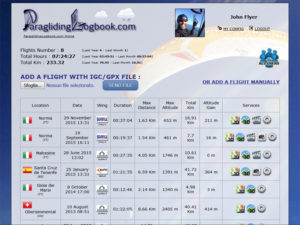 Paragliding Logbook 2