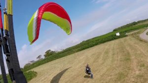 voile AIR DESIGN Rise 3 Pierre_VueTroisQuartAvant