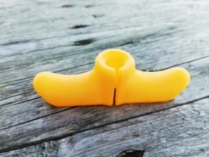 poignée frein parapente easy grip orange