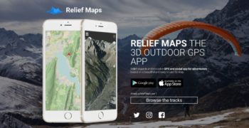 relief maps home