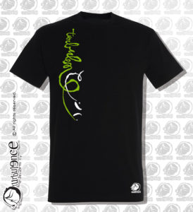 T-shirt parapente FUMIGENE NOIR H19V