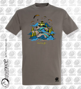 T-shirt parapente TRAVEL AND FLY ZINC H23