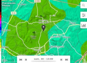 fond de carte meteo parapente