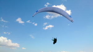Rodolphe explique émagramme parapente