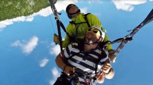 baptême sensation parapente