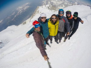 Vol parapente au Mont blanc Théo Bouniol