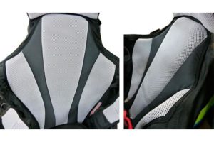 APCO Swift - éléments emi rigides intégrés dans le dos et aération avec le tissu Air Mesh