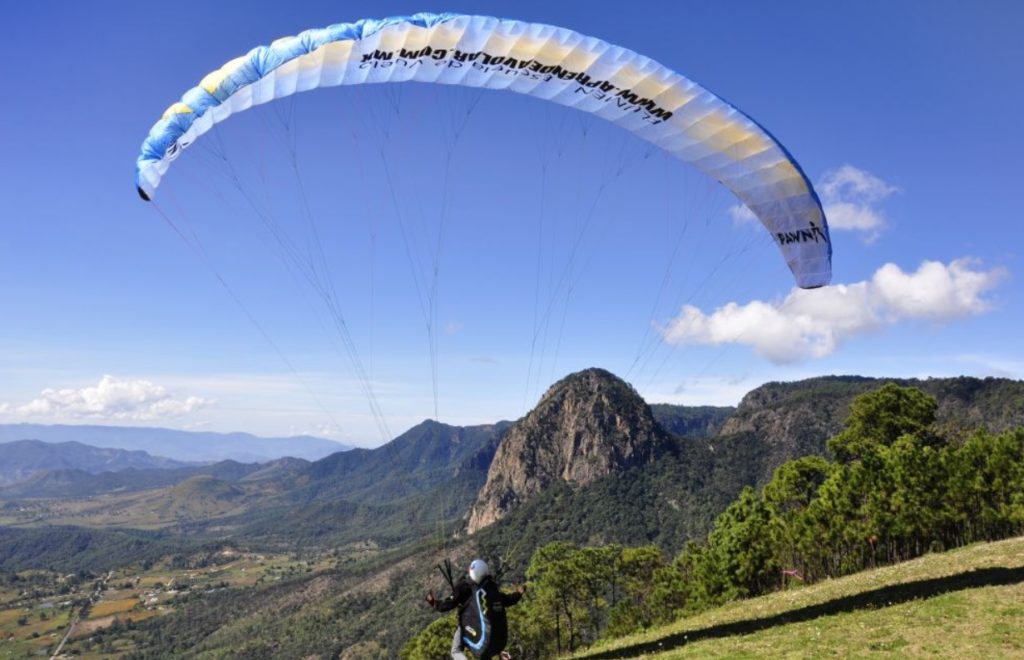 voler en parapente au Mexique