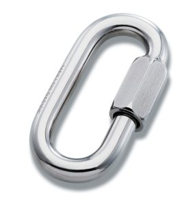 Maillon rapide ovale 7 mm