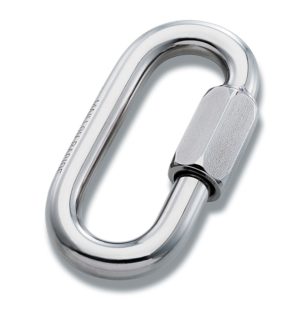 Maillon rapide ovale 7 mm