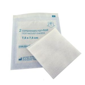 compresses non tissées trousse premier secours parapente