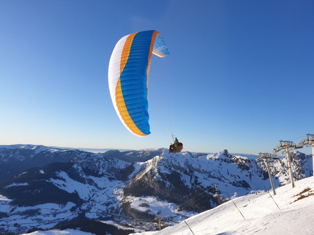 Airdesign Rise 4 en montagne