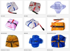Pods parachute secours SUPAIR, demandez votre modèle