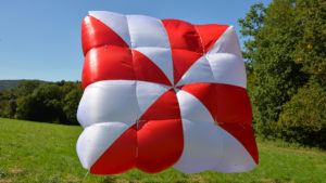 Parachute secours parapente carré SUPAIR Fluid