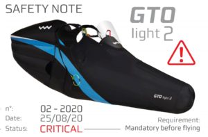 safety note Woody Valley GTO LIGHT 2