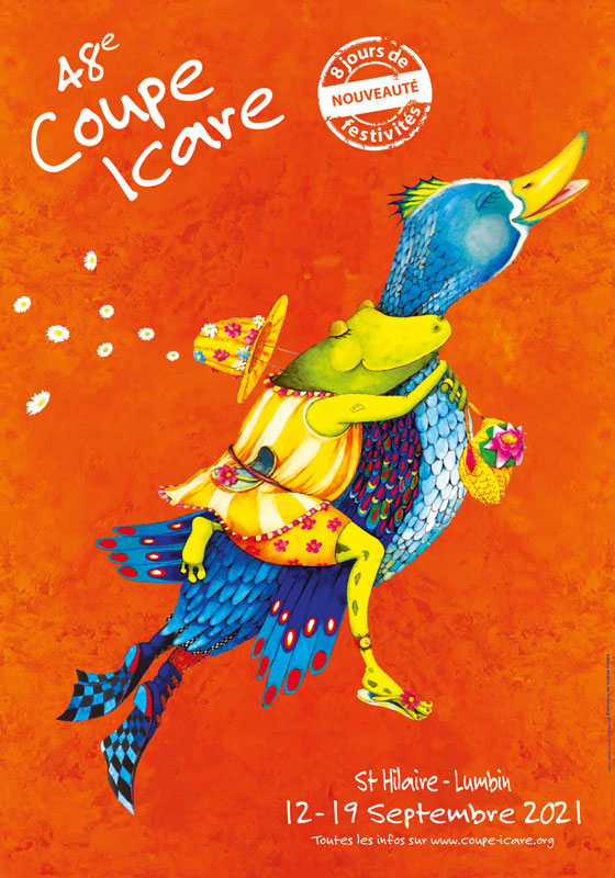 Coupe Icare 2021 Affiche - Valérie Dumas