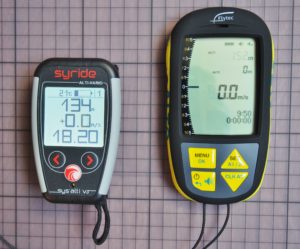 varios parapente Syride et Flytec