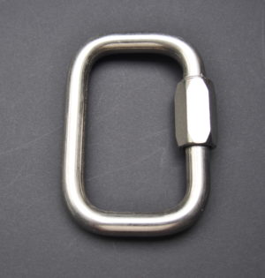 maillon rapide carré 10 mm péguet