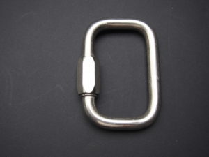 maillon rapide carré 8 mm péguet