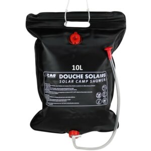 Une douche solaire pour lester votre sellette parapente (10 l max)
