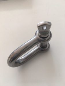 manille inox 8 mm