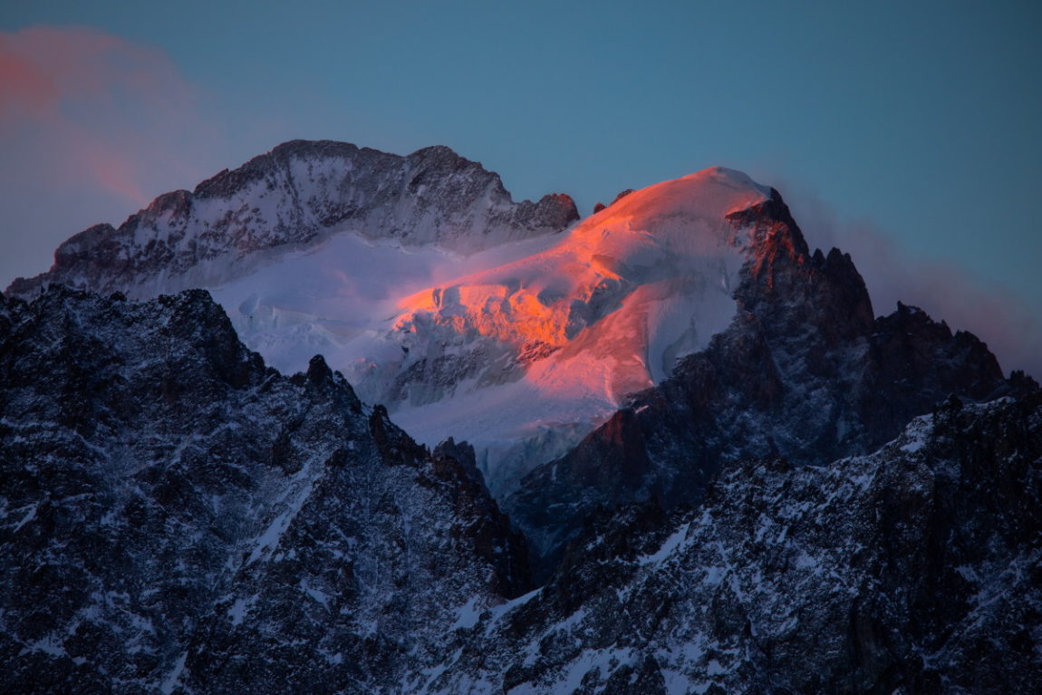 La barre des Ecrins / Photo Thibaut Blais