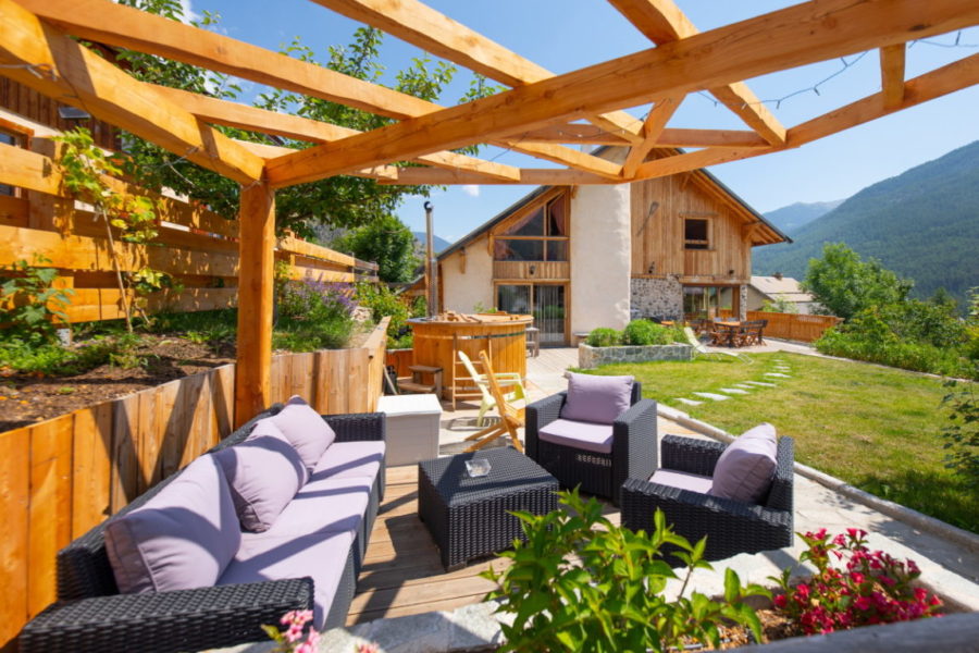 "Le Brin de paille", maison en paille ©Thibaut BLAIS