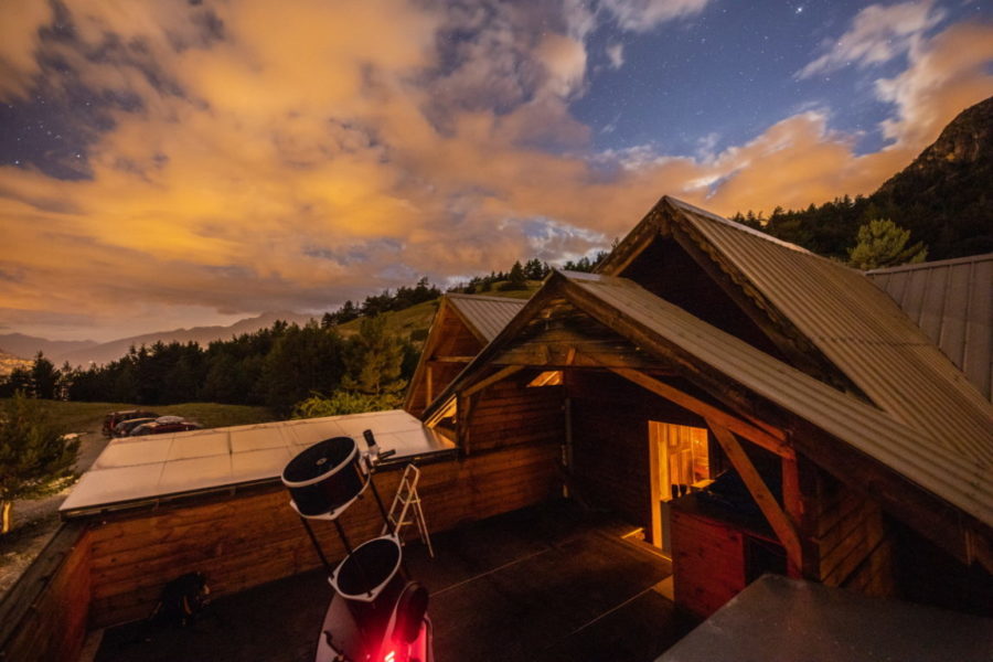 Soirée astronomie au gîte Le Brin de paille ©Thibaut BLAIS