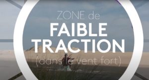 décollage vent fort