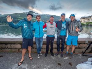 Patrick von Känel, Maxime Pinot, Benoît Outters, Simon Oberrauner and Chrigel Maurer (de gauche à droite). © zooom / Vitek Ludvik