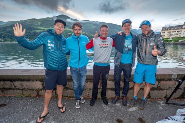Patrick von Känel, Maxime Pinot, Benoît Outters, Simon Oberrauner and Chrigel Maurer (de gauche à droite). © zooom / Vitek Ludvik