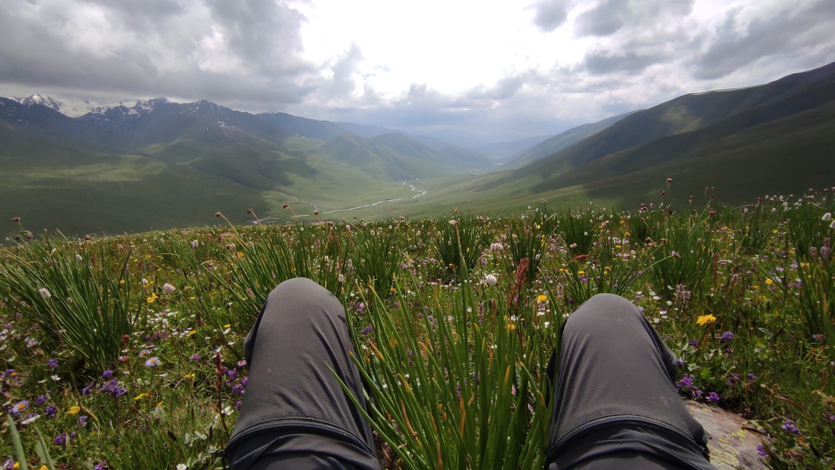 Parapente au Kirghizistan