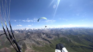 Parapente au Kirghizistan