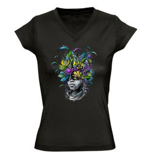 T-shirt parapente femme MERE NATURE 100% coton