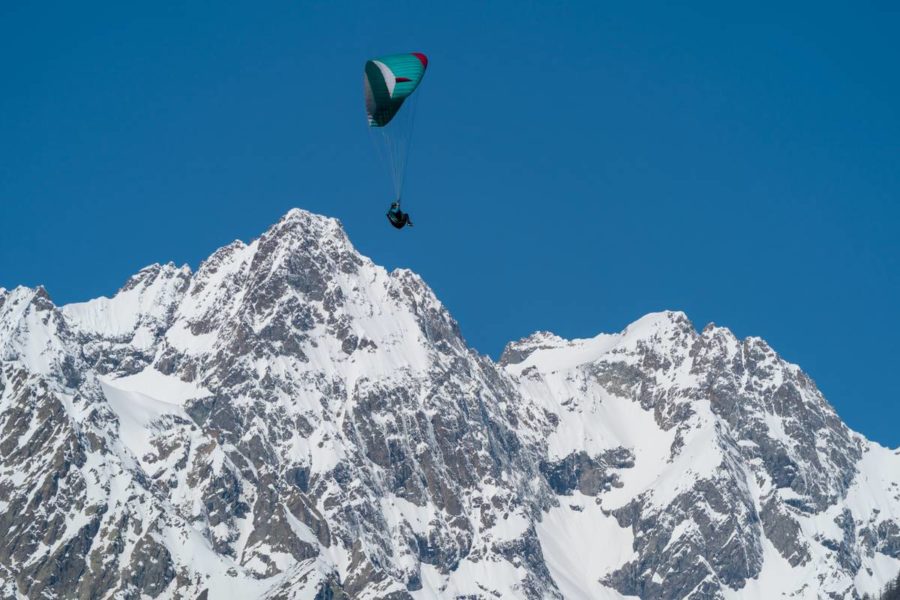 parapente station de Pelvoux